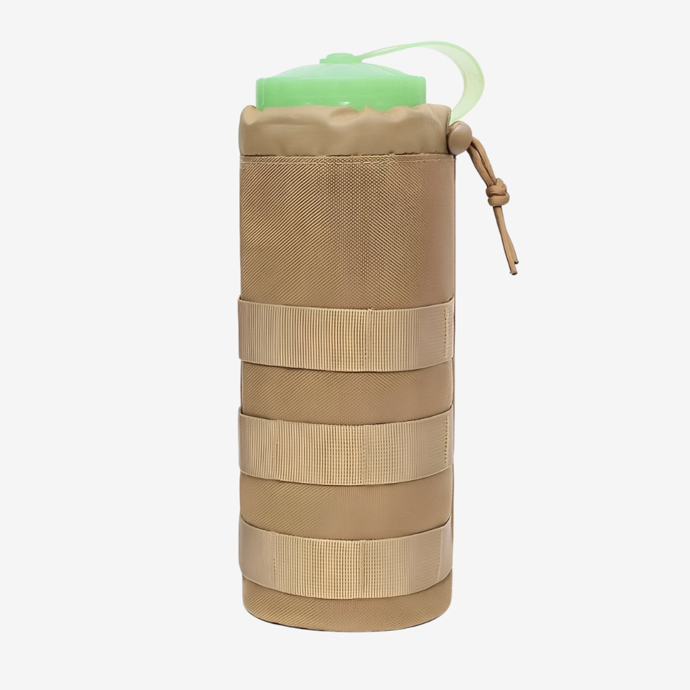 Porte-gourde robuste avec fixation sac à dos MOLLE