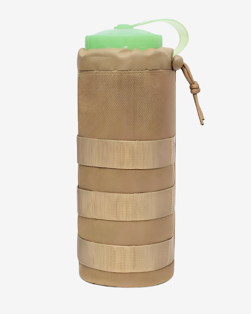 Porte-gourde robuste avec fixation sac à dos MOLLE