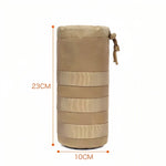 Porte-gourde robuste avec fixation sac à dos MOLLE