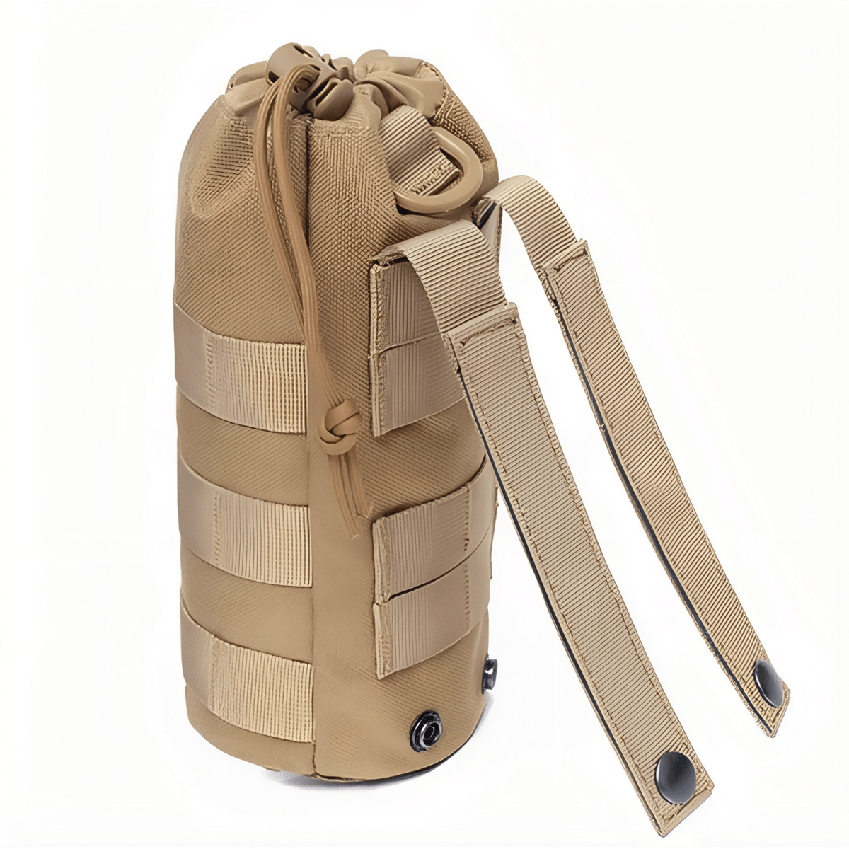Porte-gourde robuste avec fixation sac à dos MOLLE