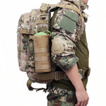 Porte-gourde robuste avec fixation sac à dos MOLLE