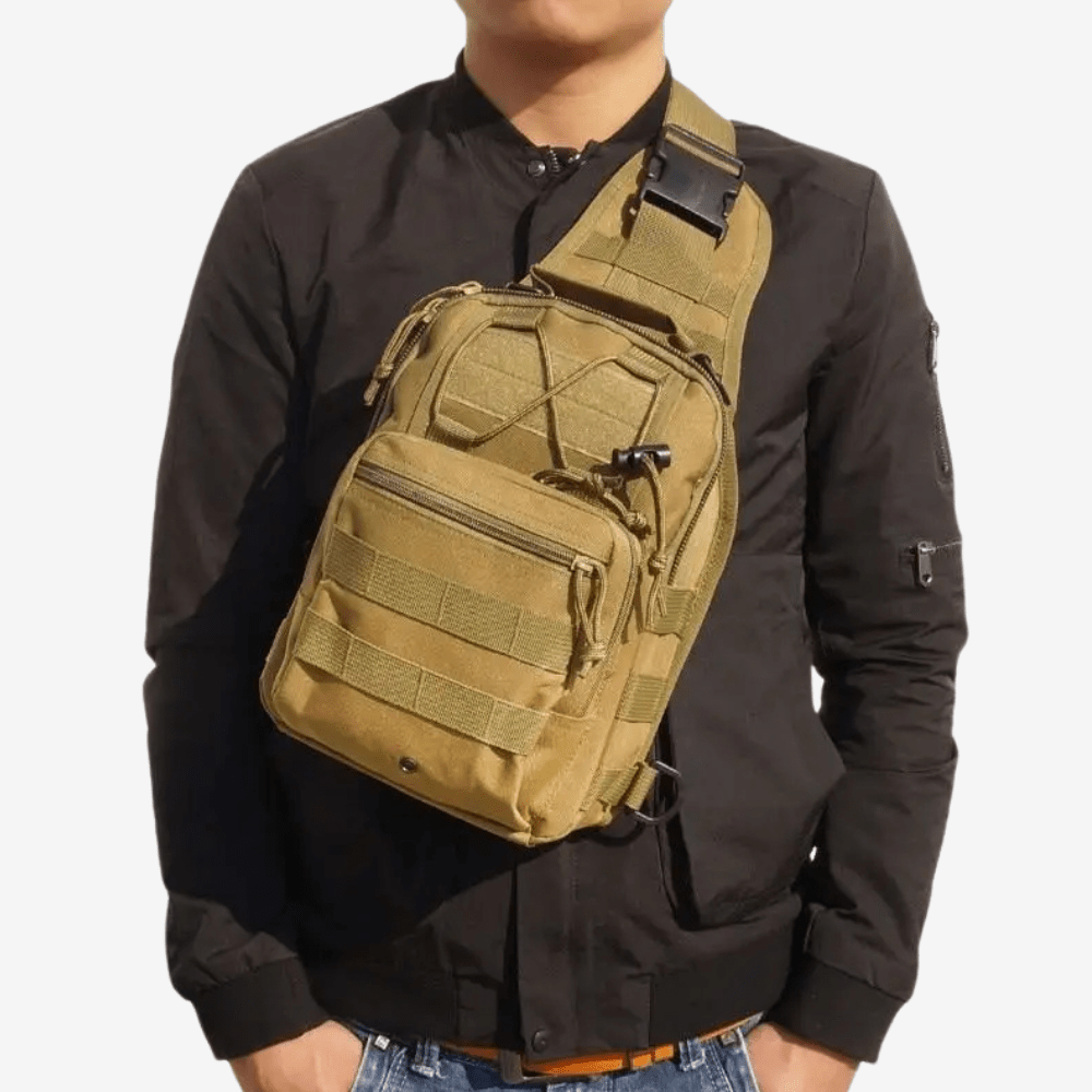 Sac à bandoulière tactique résistant et réglable