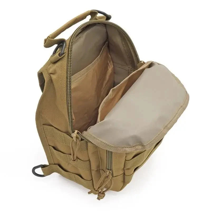 Sac à bandoulière tactique résistant et réglable