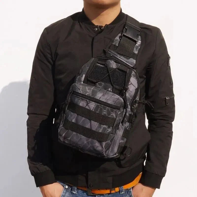 Sac à bandoulière tactique résistant et réglable