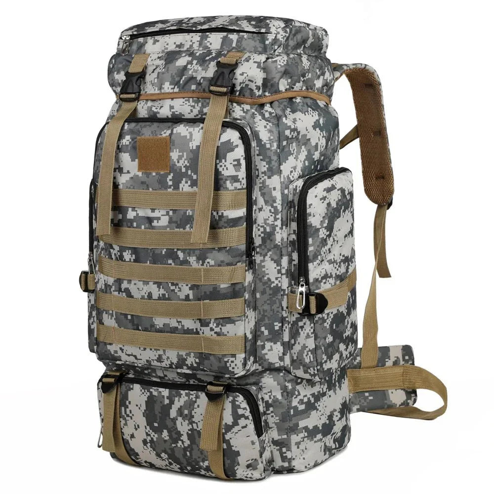 Sac à dos de randonnée robuste en toile | Montevall - Montevall