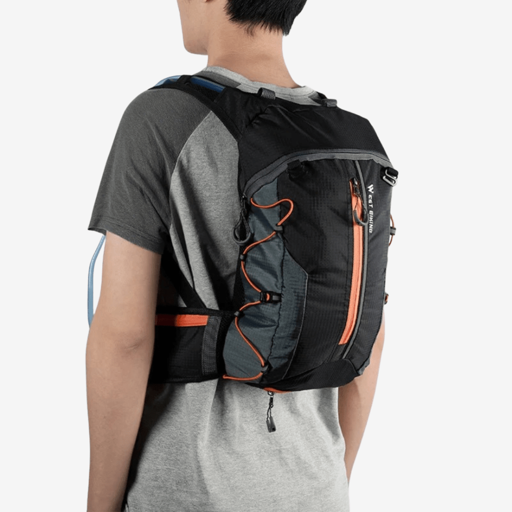 Sac à dos vélo léger avec compartiment pour système d’hydratation