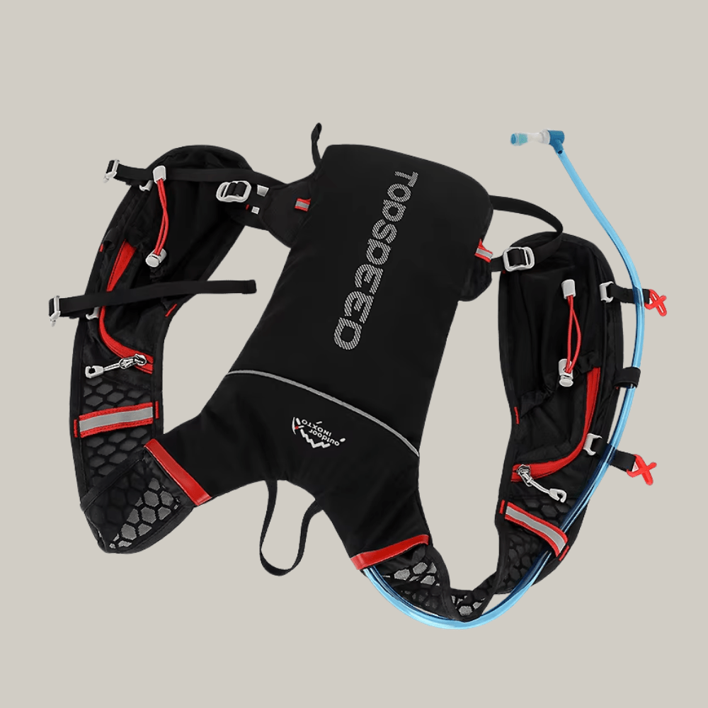 Sac de course léger avec système de rangement pour hydratation