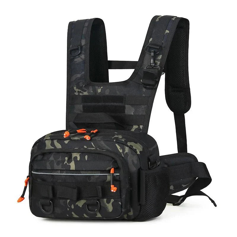 Sac de poitrine robuste pour pêche et accessoires | Montevall - Montevall