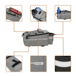 Sac isotherme imperméable pour porte-bagages vélo arrière