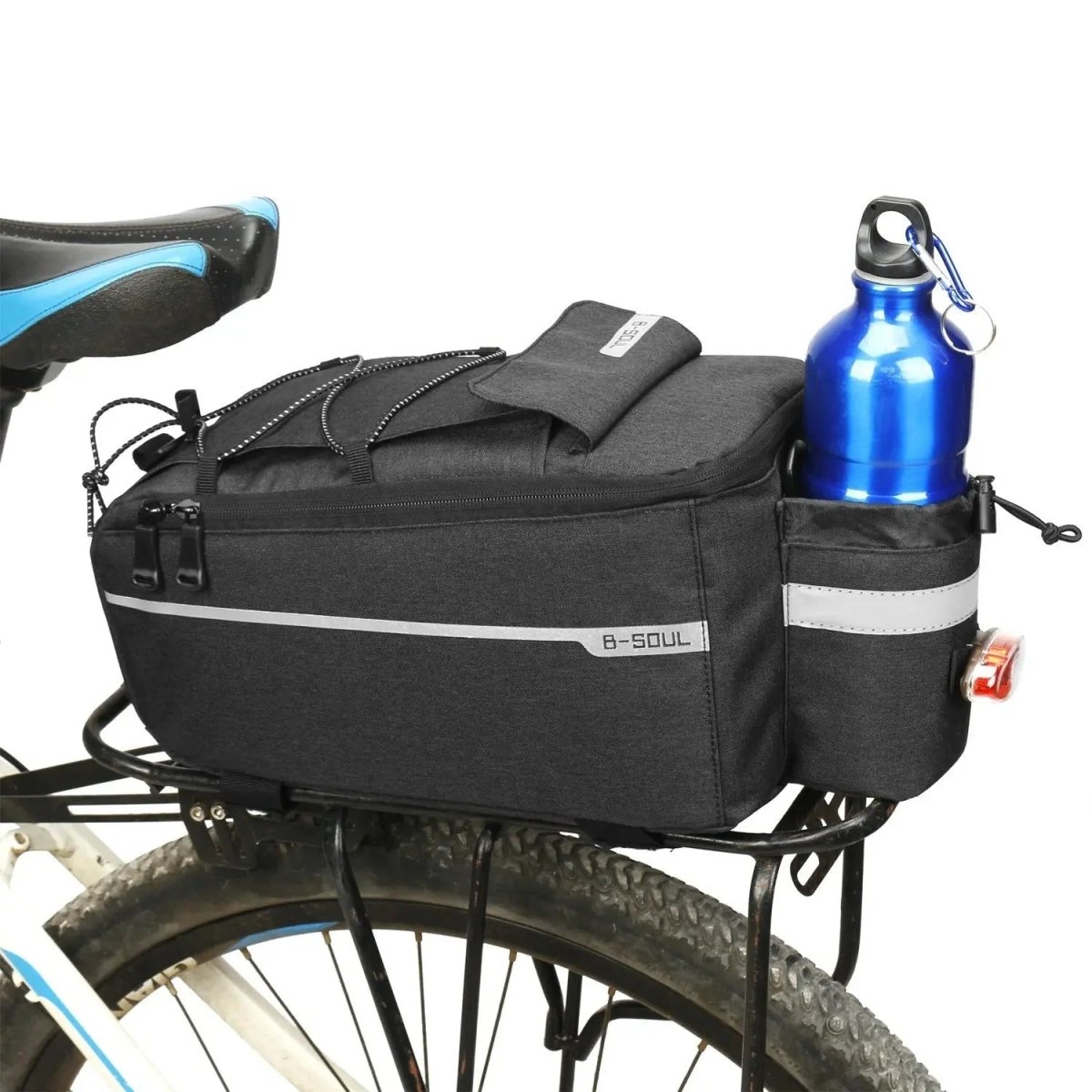 Sac isotherme imperméable pour porte-bagages vélo arrière