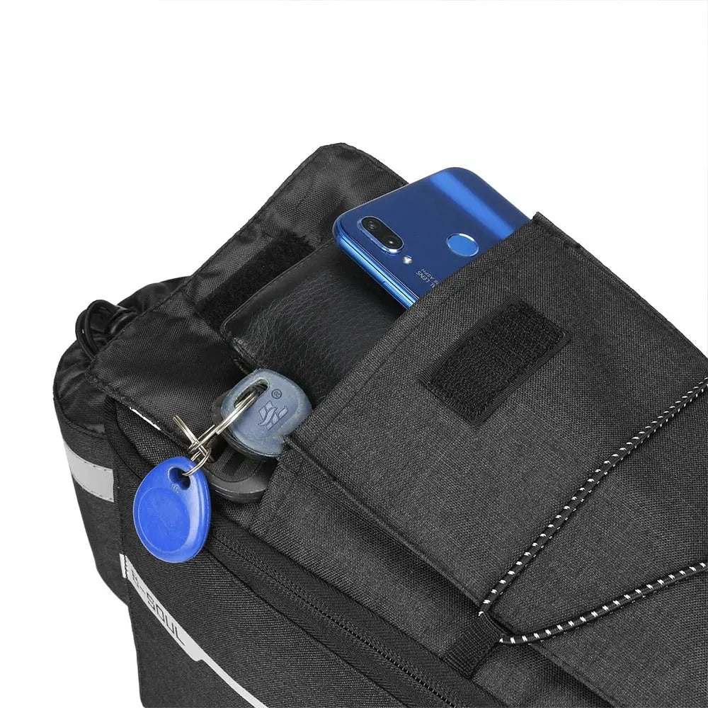 Sac isotherme imperméable pour porte-bagages vélo arrière