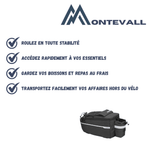 Sac isotherme imperméable pour porte-bagages vélo arrière