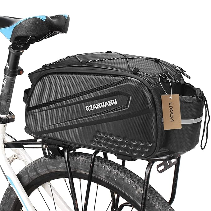 Sacoche de vélo rigide imperméable 25L pour porte-bagages