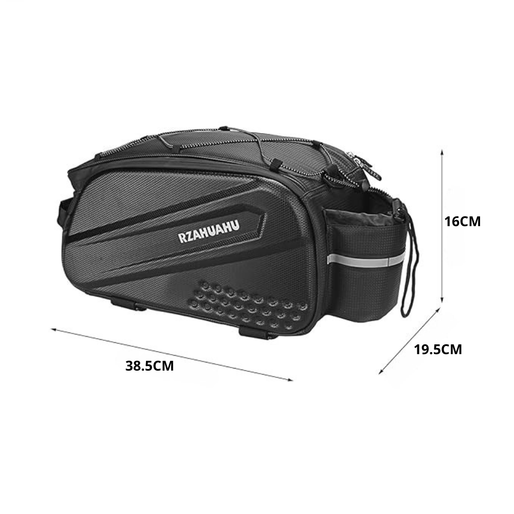 Sacoche de vélo rigide imperméable 25L pour porte-bagages